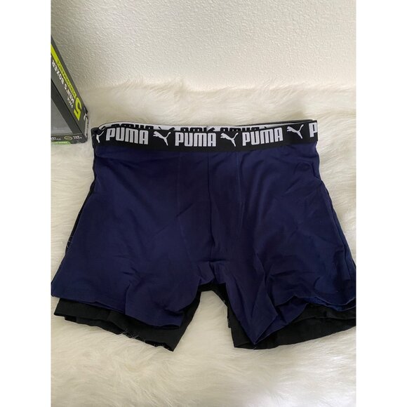 Puma 5 Pack Boxer Briefs Performance Sport Luxe  Tag Free Size X - Large - Picture 7 of 9